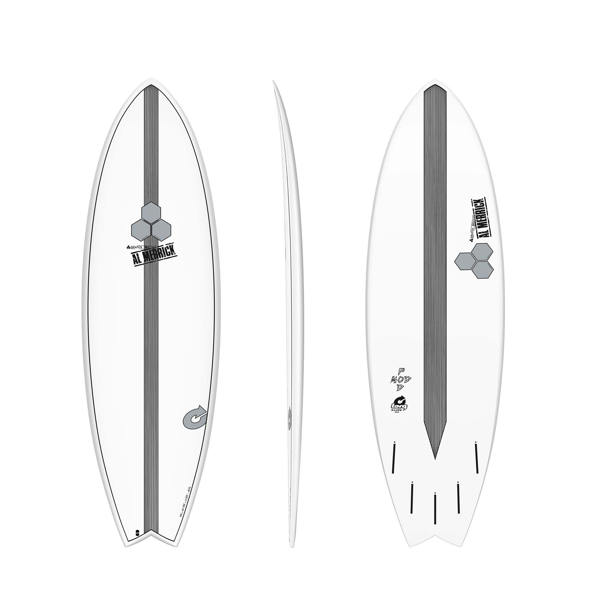 Channel Islands Pod Mod Torq X-Lite White