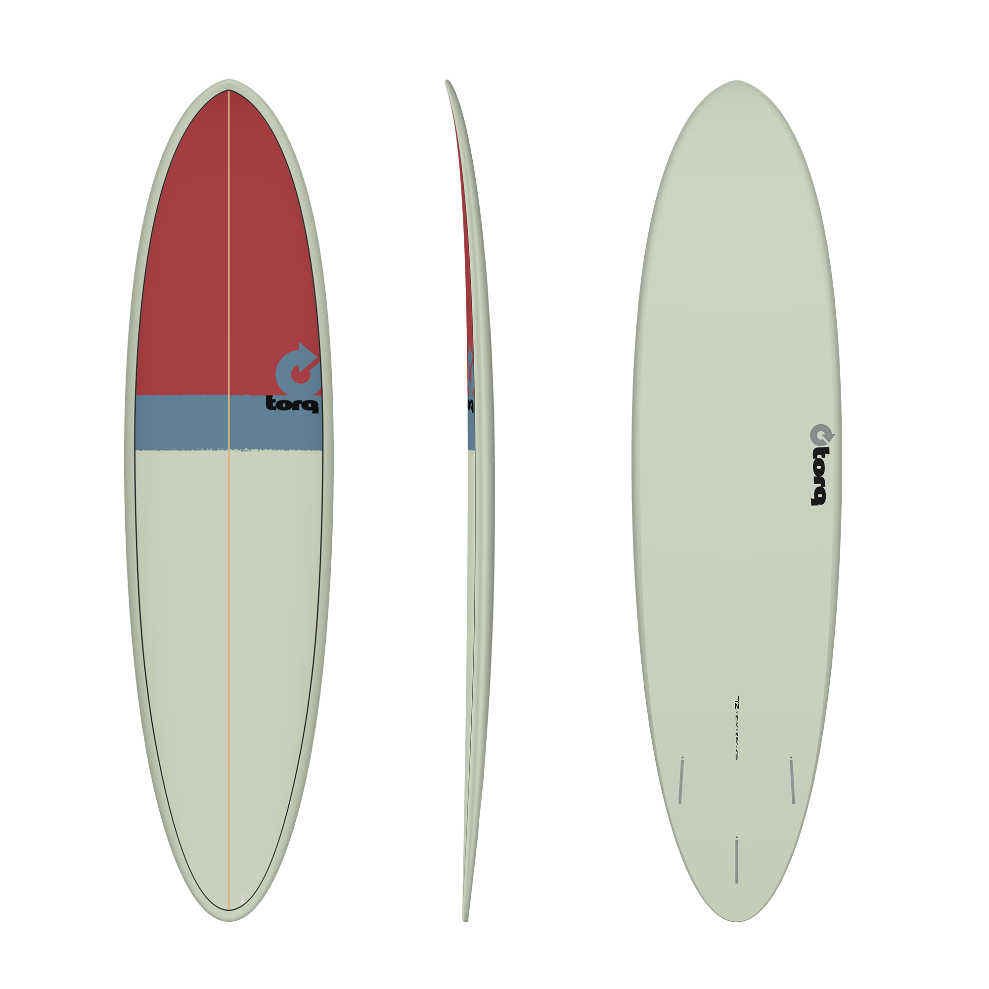 7'2'' MOD FUN Funboard Torq Surfboards