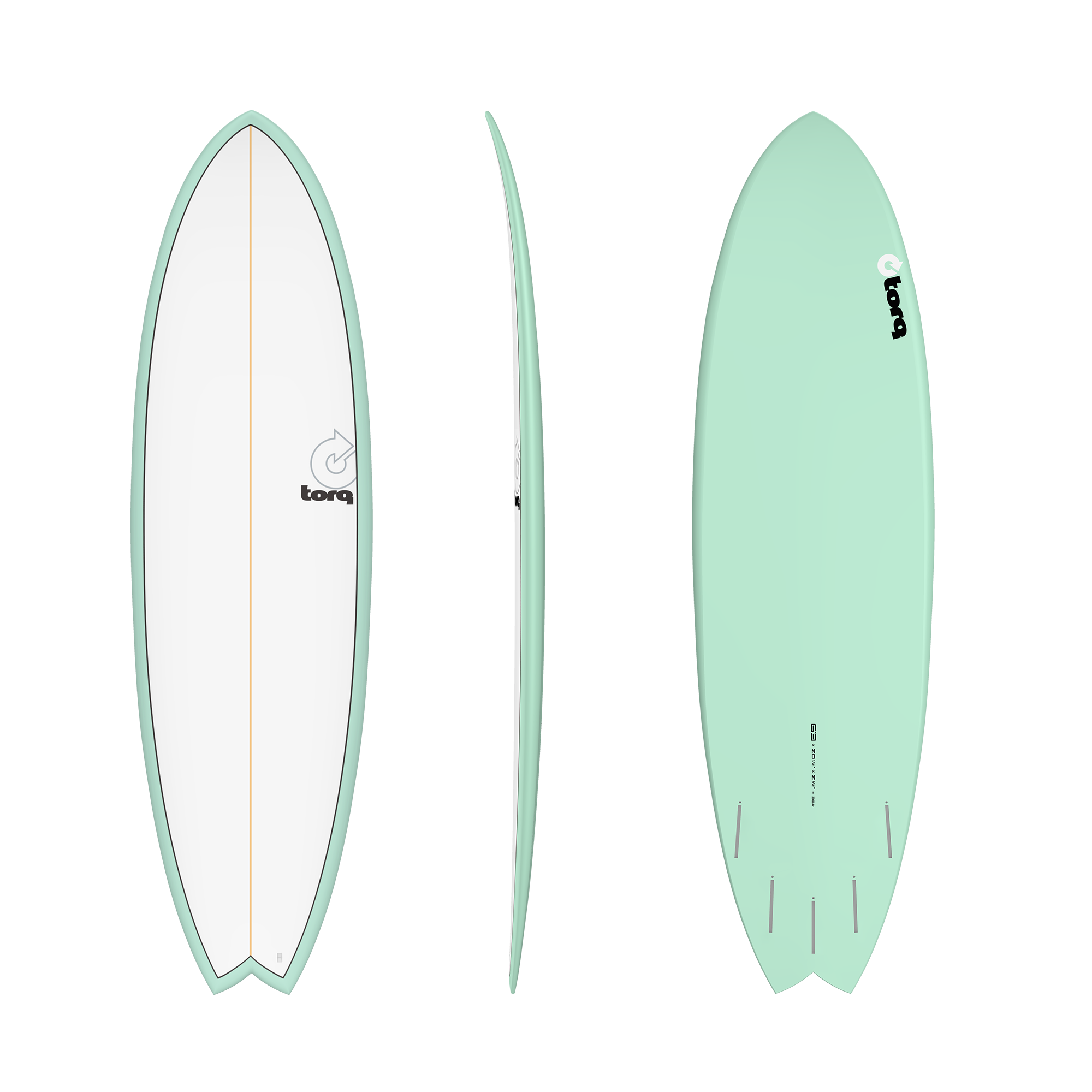 6'3'' MOD FISH Surfboard Torq Surfboards